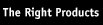 The Right Products